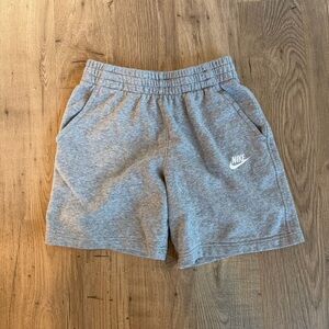 Nike Kids Gray Sweat Shorts